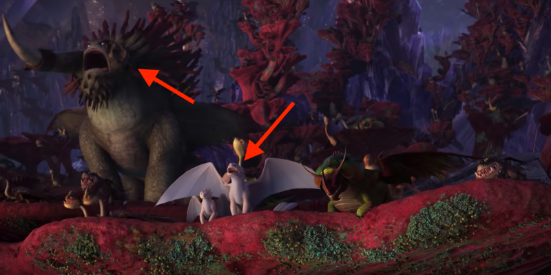 How to Train Your Dragon The Hidden World Light Furies Bewilderbeast movie DreamWorks Universal