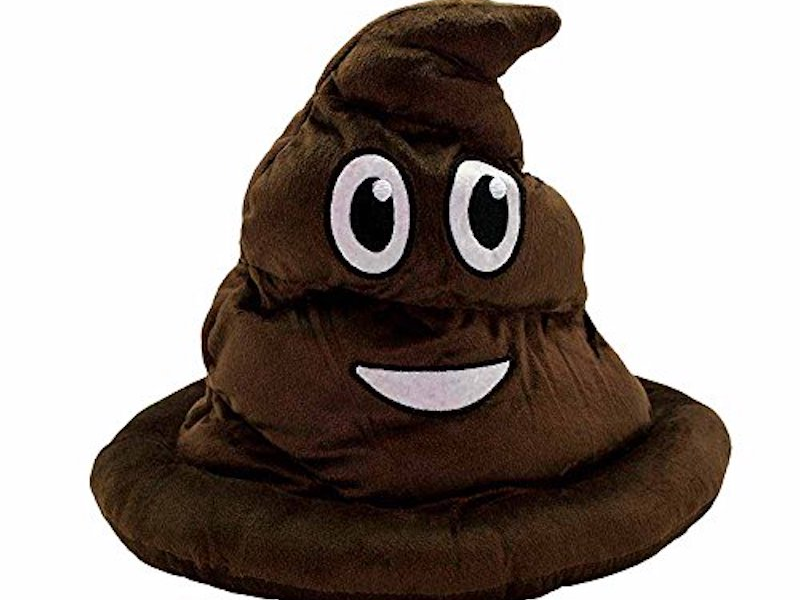 Poop emoji hat
