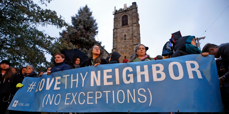 pittsburgh synagogue shooting vigil 10
