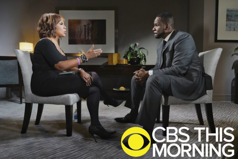 r kelly gayle king cbs interview