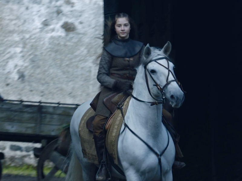 Lyanna Stark horse Game of Thrones season 6