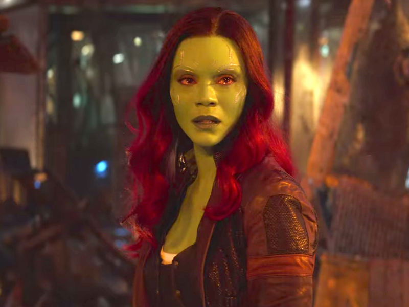 Gamora Avengers Infinity War trailer