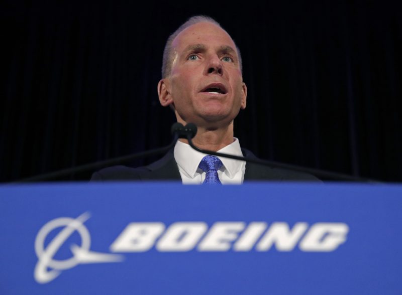 Boeing CEO Dennis Muilenburg