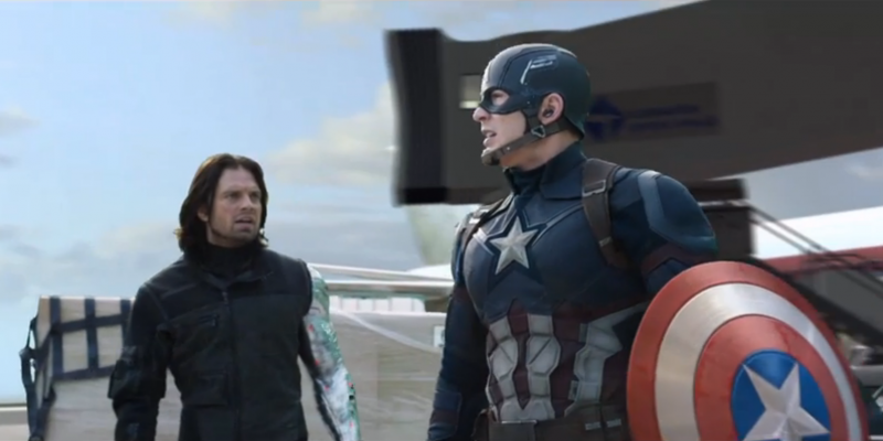 Captain America Bucky Barnes Civil War