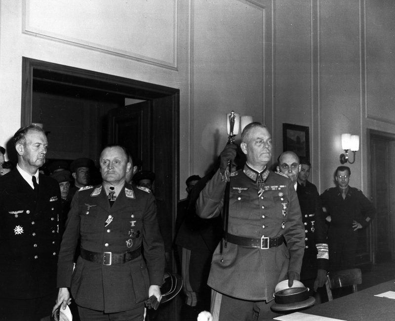 Nazi Germany officers military surrender World War II wwii