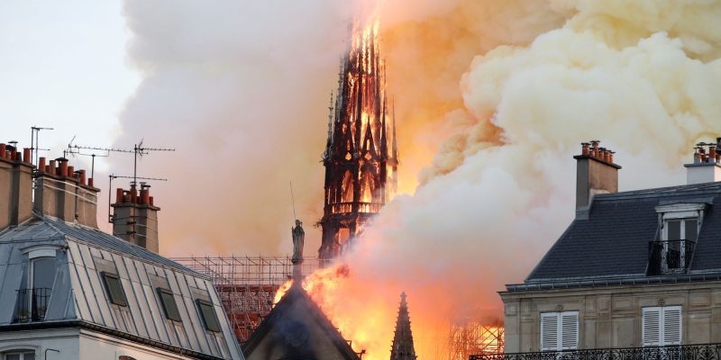 Notre Dame Cathedral caught fire in Paris, France on April 15, 2019. 04 15T181602Z_977244399_RC19CF540000_RTRMADP_3_FRANCE NOTREDAME
