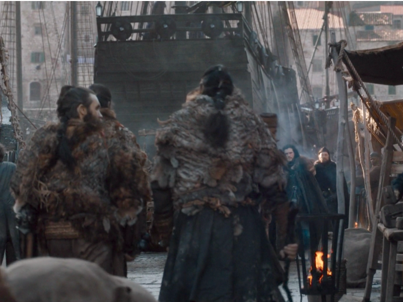 Dothraki at port  Game of Thrones season eight episode six series finale The Iron Throne HBO