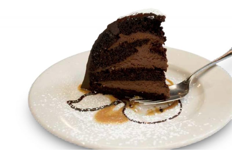 chocolate zuccotto cake