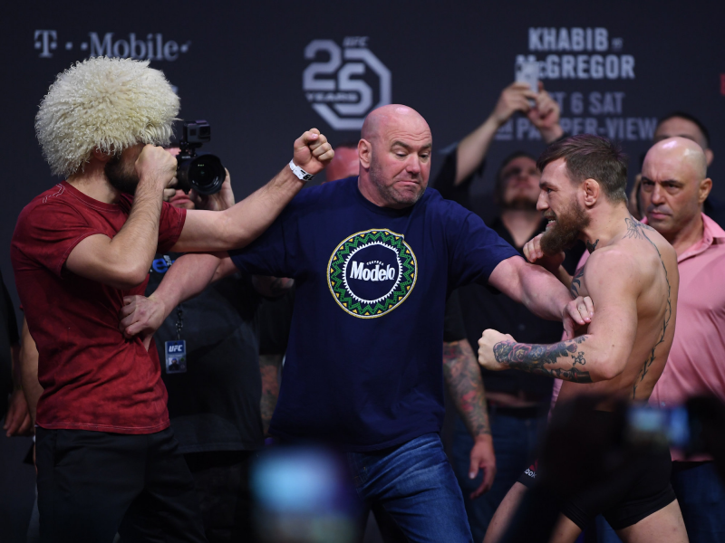 Dana White separates Conor McGregor from Khabib Nurmagomedov