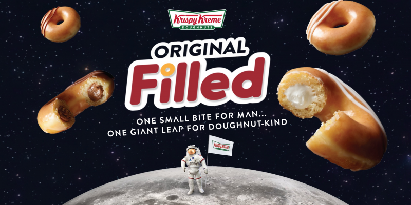 Krispy Kreme Original Filled Doughnut Launch_Key Visual