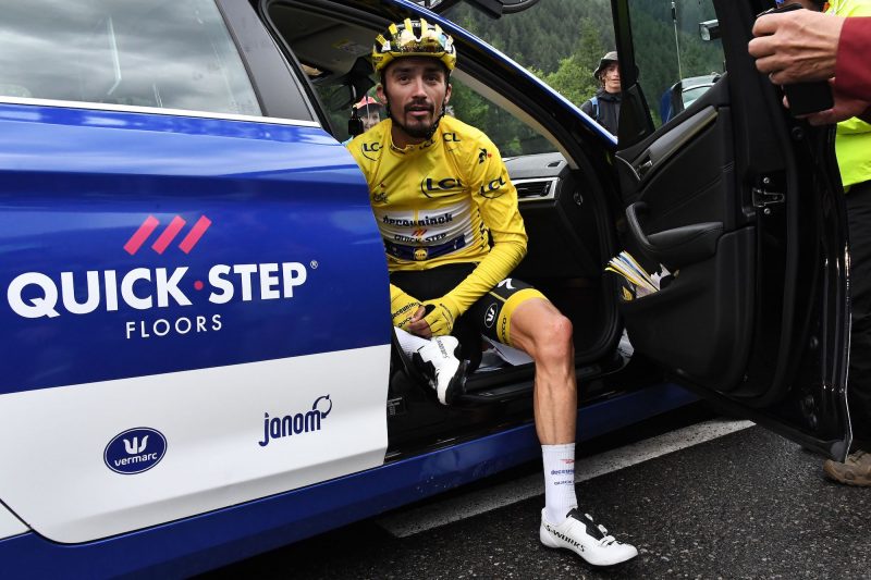 Alaphilippe loses Tour de France yellow jersey