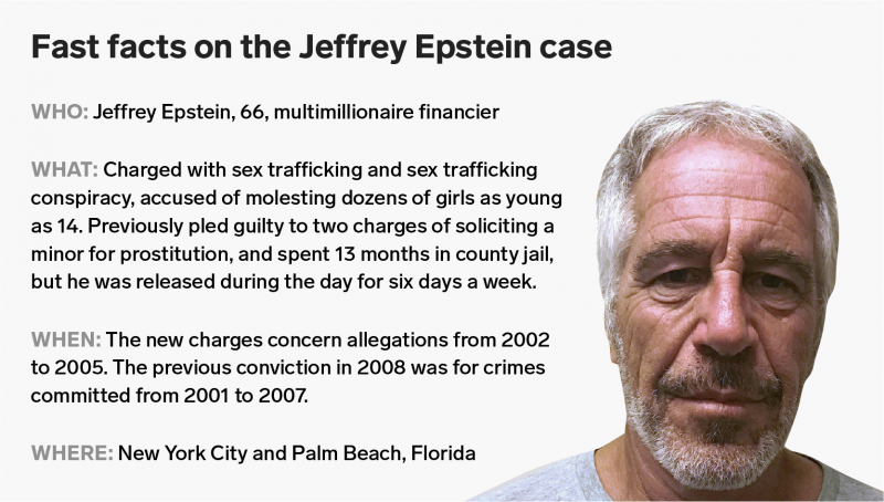 fast facts jeffrey epstein case