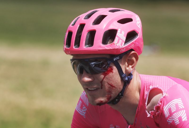 Tejay van Garderen out of Tour de France 2019 after crashing breaking thumb
