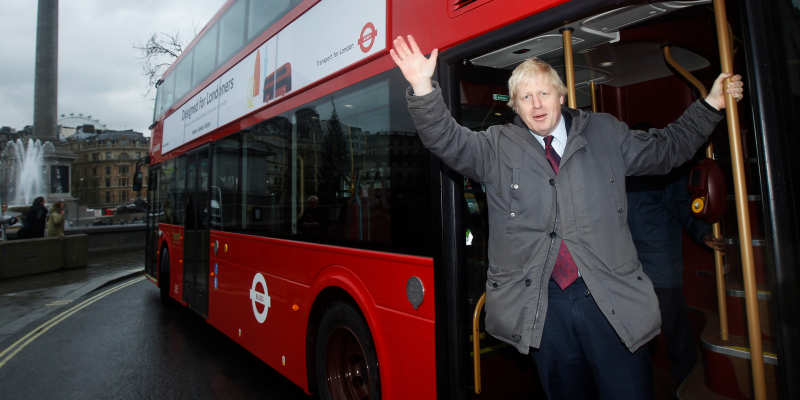 Boris Johnson routemaster