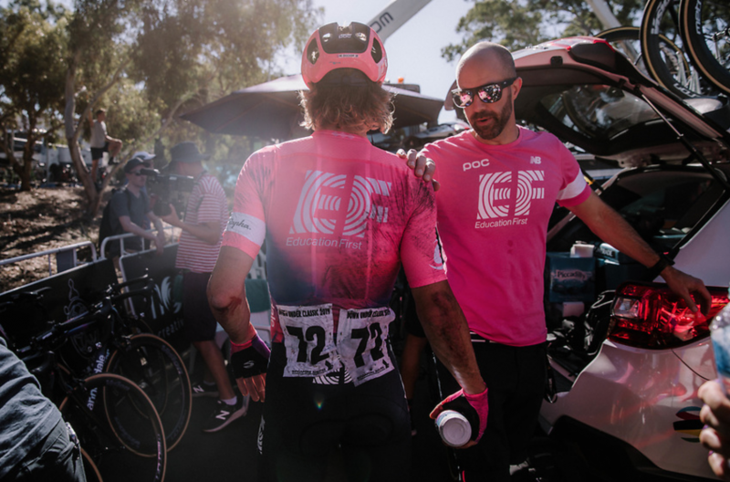 Kevin Sprouse doctor for Tour de France team EF Education First