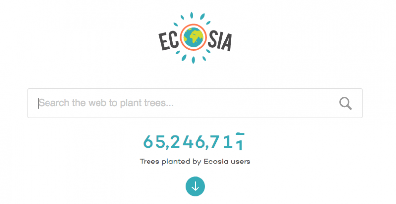 Ecosia search engine