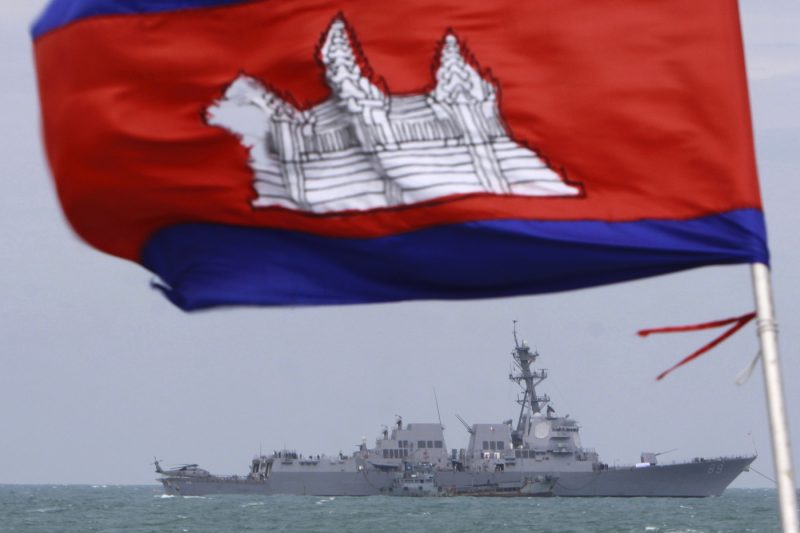 US Navy Mustin Cambodia Sihanoukville