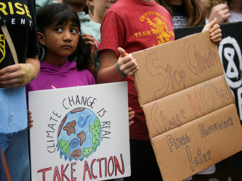 climate rally washington student september 2019