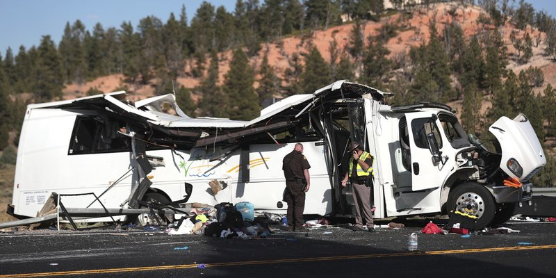 Utah bus crash