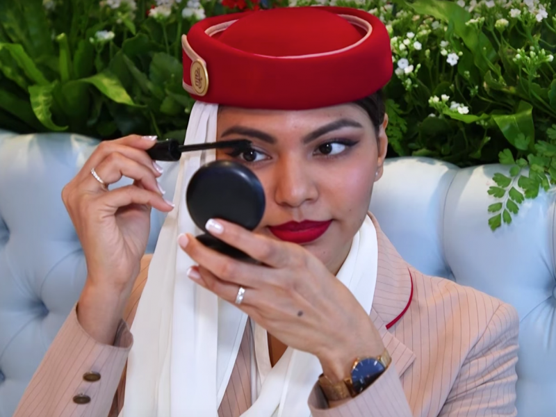 Siti emirates flight attendant