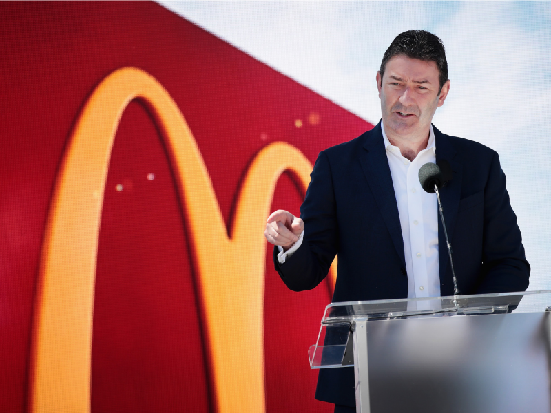 McDonald's CEO Steve Easterbrook