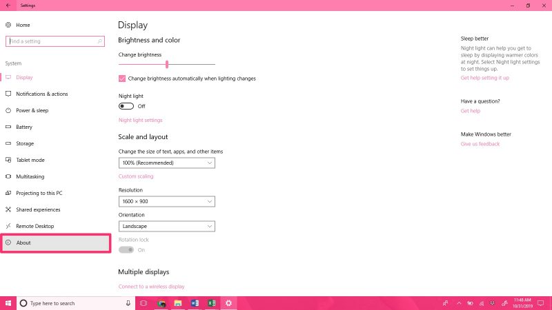 How to change computer name Windows 10