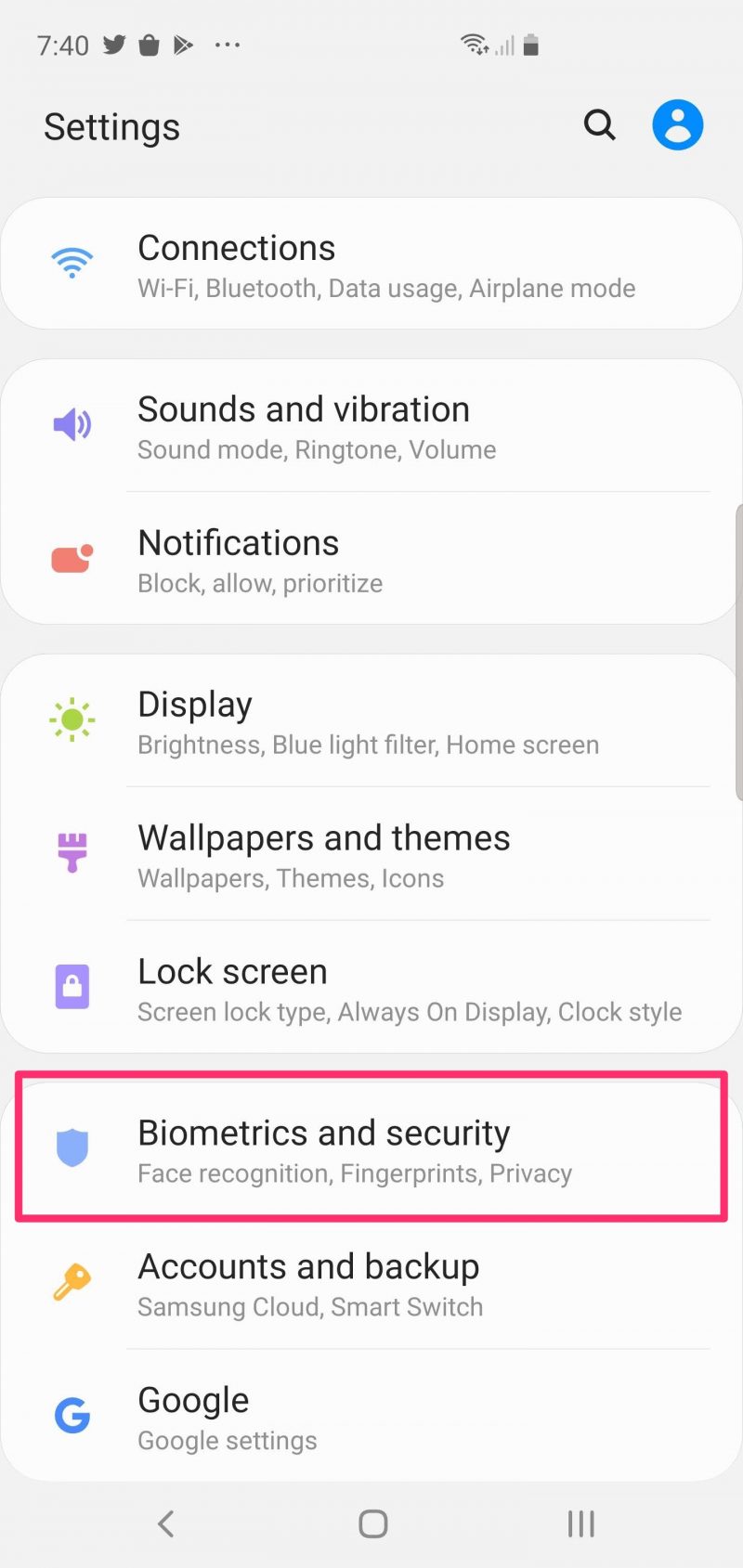 How to hide photos on Samsung Galaxy s10
