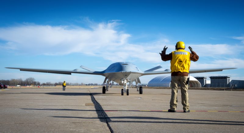 Navy Boeing MQ-25 refueling drone tanker