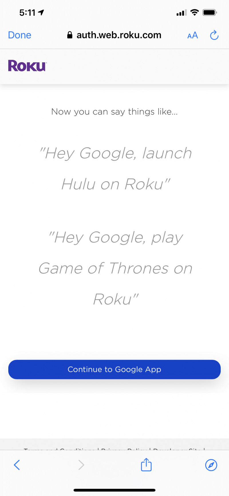 How to connect Roku to Google Assistant 4