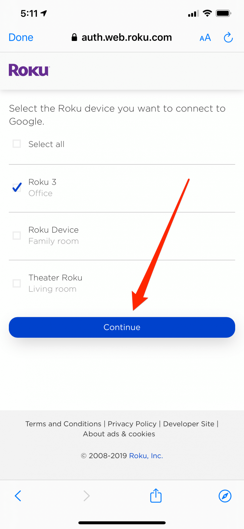 How_to_connect_Roku_to_Google_Assistant 3