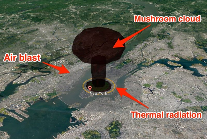 Ядерная атака в Нью-Йорке