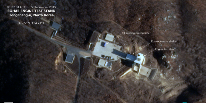 North Korea Sohae testing facility