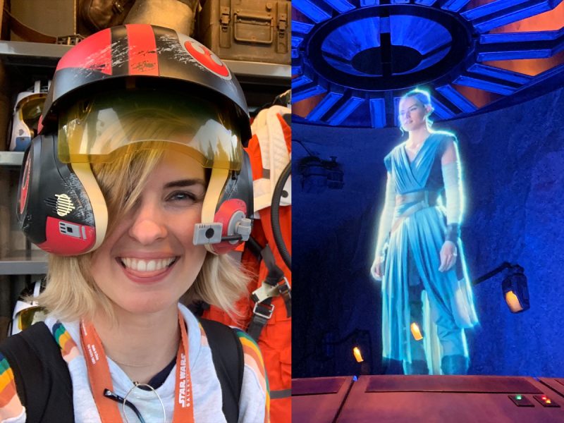 Kim Renfro Star Wars Rise of the Resistance Disneyland Park review 