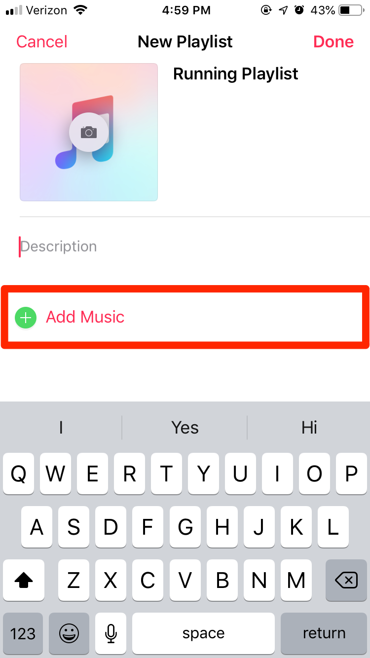 how to make a playlist in apple music 4
