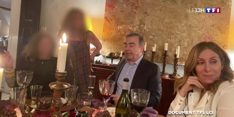 Carlos Ghosn New year's even