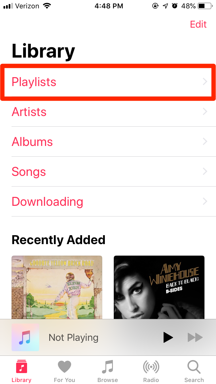 how to make a playlist in apple music 1
