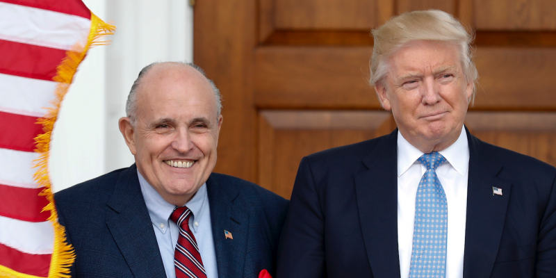 Donald Trump Rudy Giuliani
