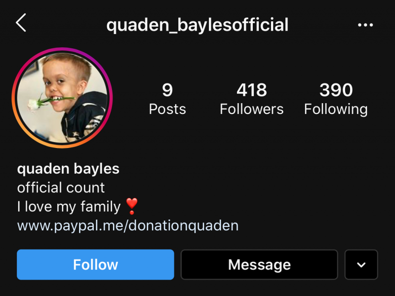 Quaden Bayles fake