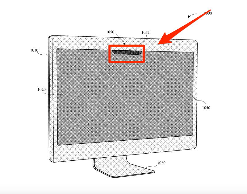 Apple Patent Mac Monitor Notch