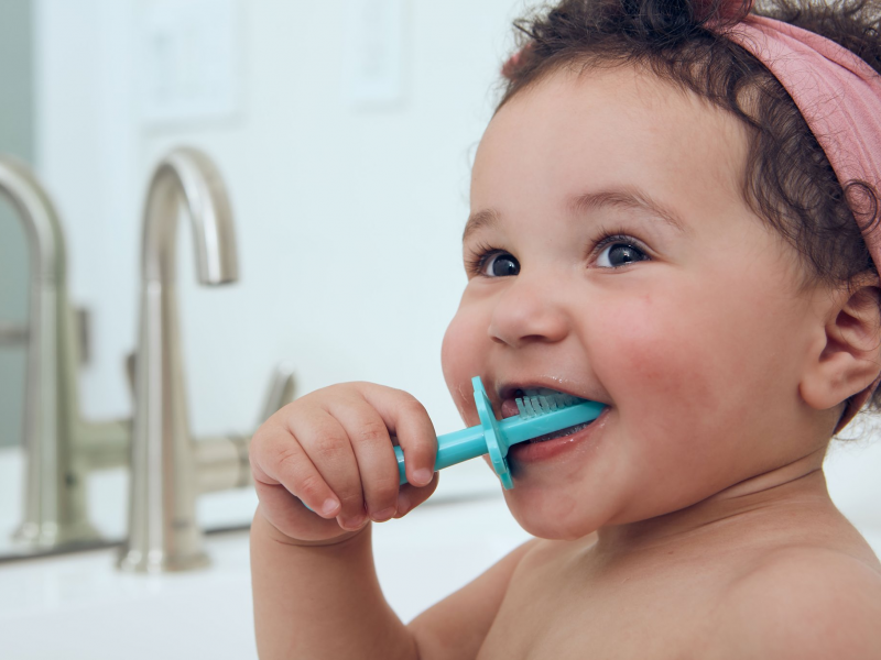 grabease double-sided toddler toothbrush