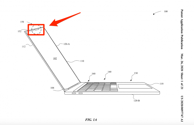 Apple Patent MacBook Notch