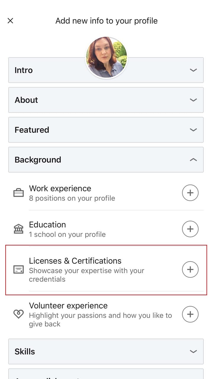 how to add certifications on linkedin 1