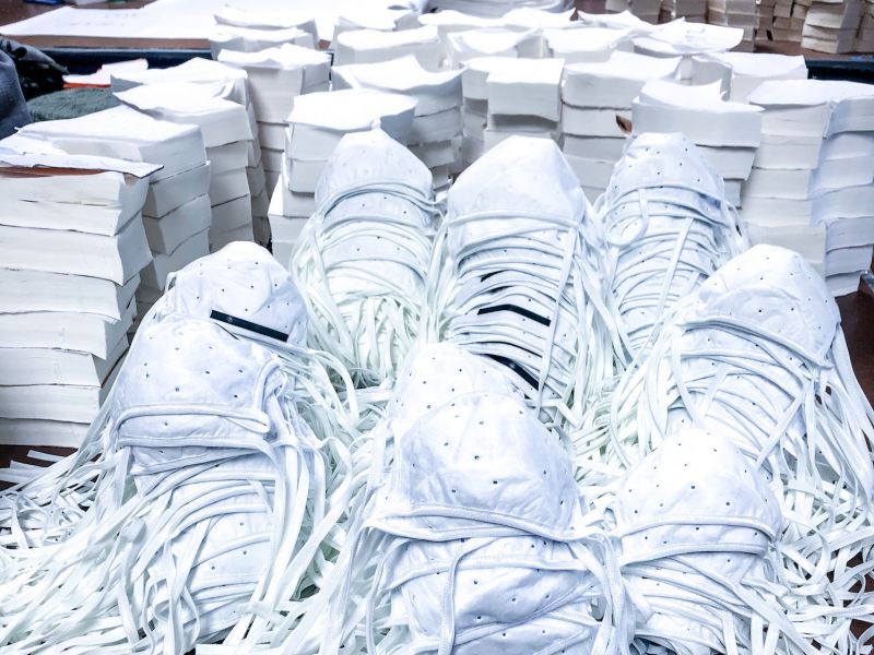 Suay Sew Shop thousands of surgical masks