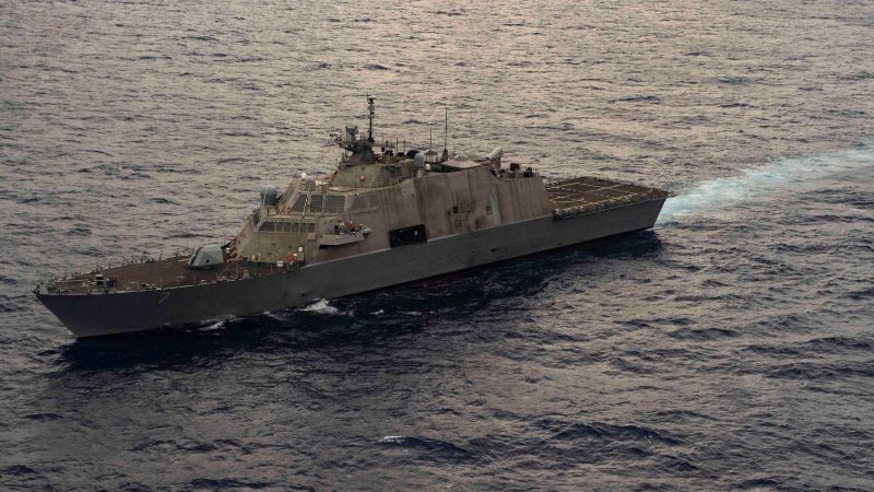 Navy littoral combat ship Detroit Caribbean