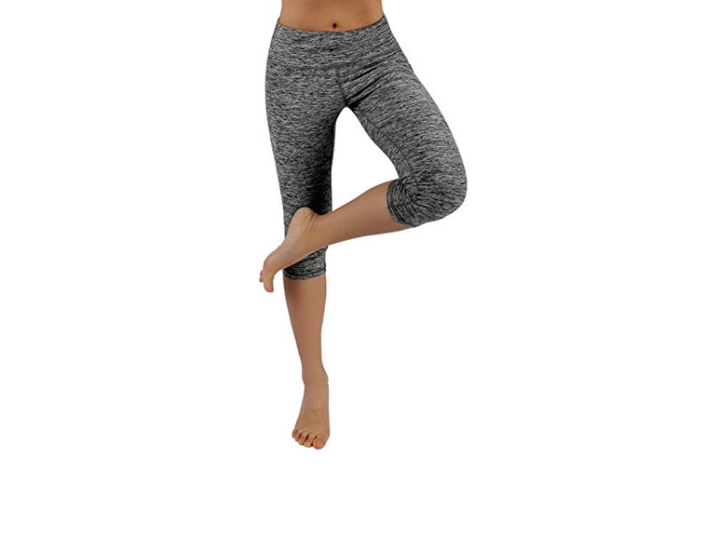 Womens Power Flex Yoga Pants Tummy Control Workout Yoga Capris Pants Leggings NXSTB High Waist Yoga Pants 