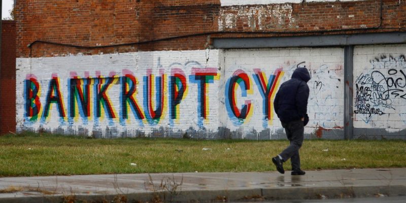 bankruptcy graffiti