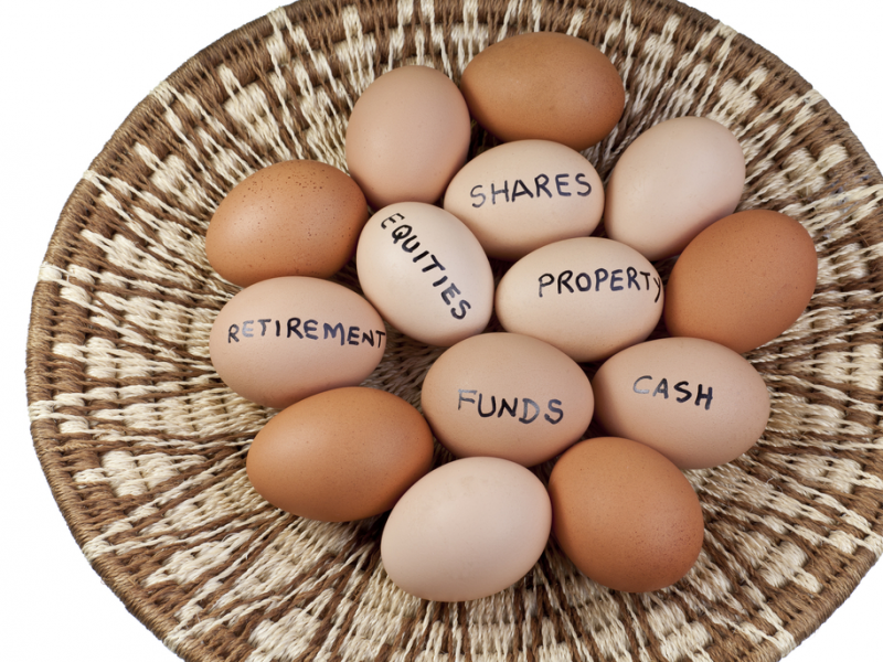 Eggs investments basket investment