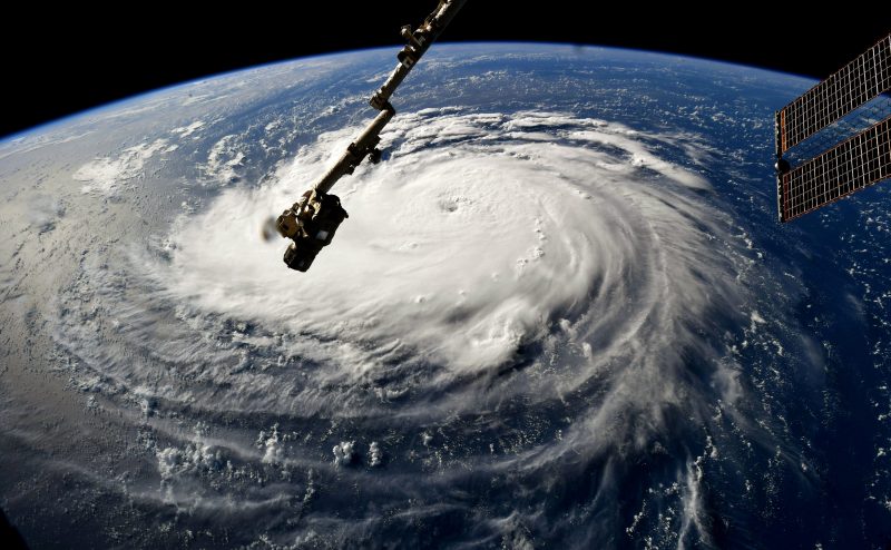 Hurricane Florence satellite image