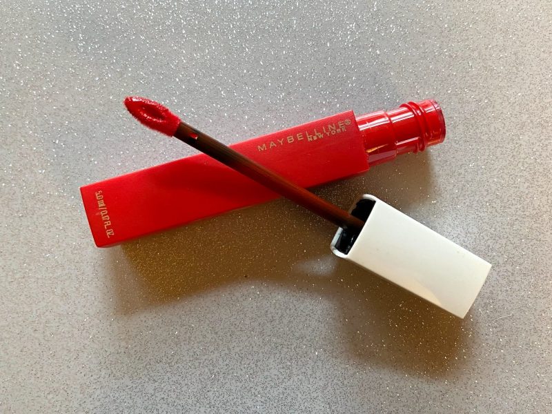 maybelline red lipstick