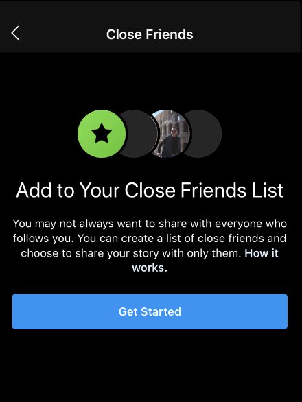 how to share with close friends 3